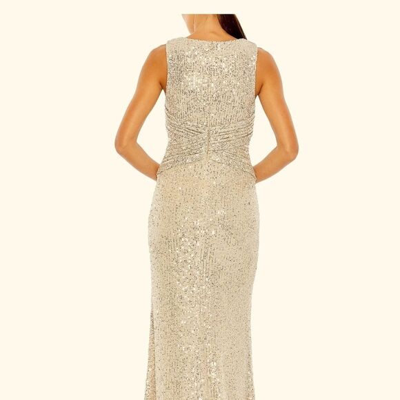 MacDuggal - Ieena sequin sheath gown - Picture 2 of 4